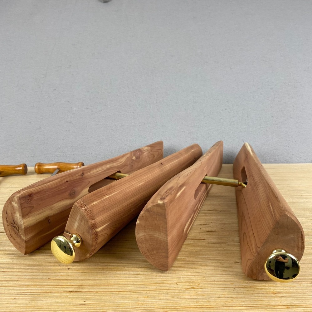 Cedar Boot Tree Shaft Shaper Cowboy & Tall Boot Inserts Shape Holders 14" - Picture 4 of 9